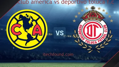 Club América vs Deportivo Toluca f.c. Timeline